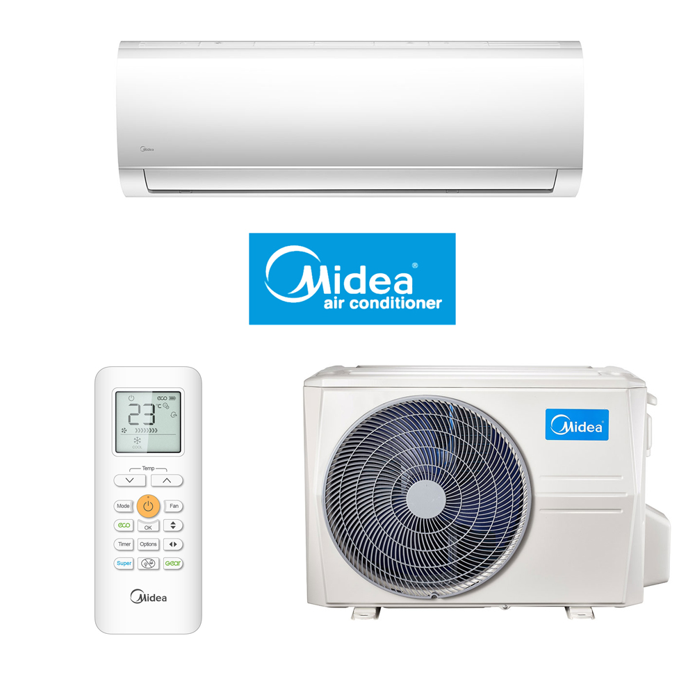 Aparat de aer conditionat MIDEA Blanc 12000 btu - MSMABU-12HRDN1, Compresor Inverter TOSHIBA, Clasa A++ Aparat de aer conditionat MIDEA Blanc 12000 btu - MSMABU-12HRDN1, Compresor Inverter TOSHIBA, Clasa A++