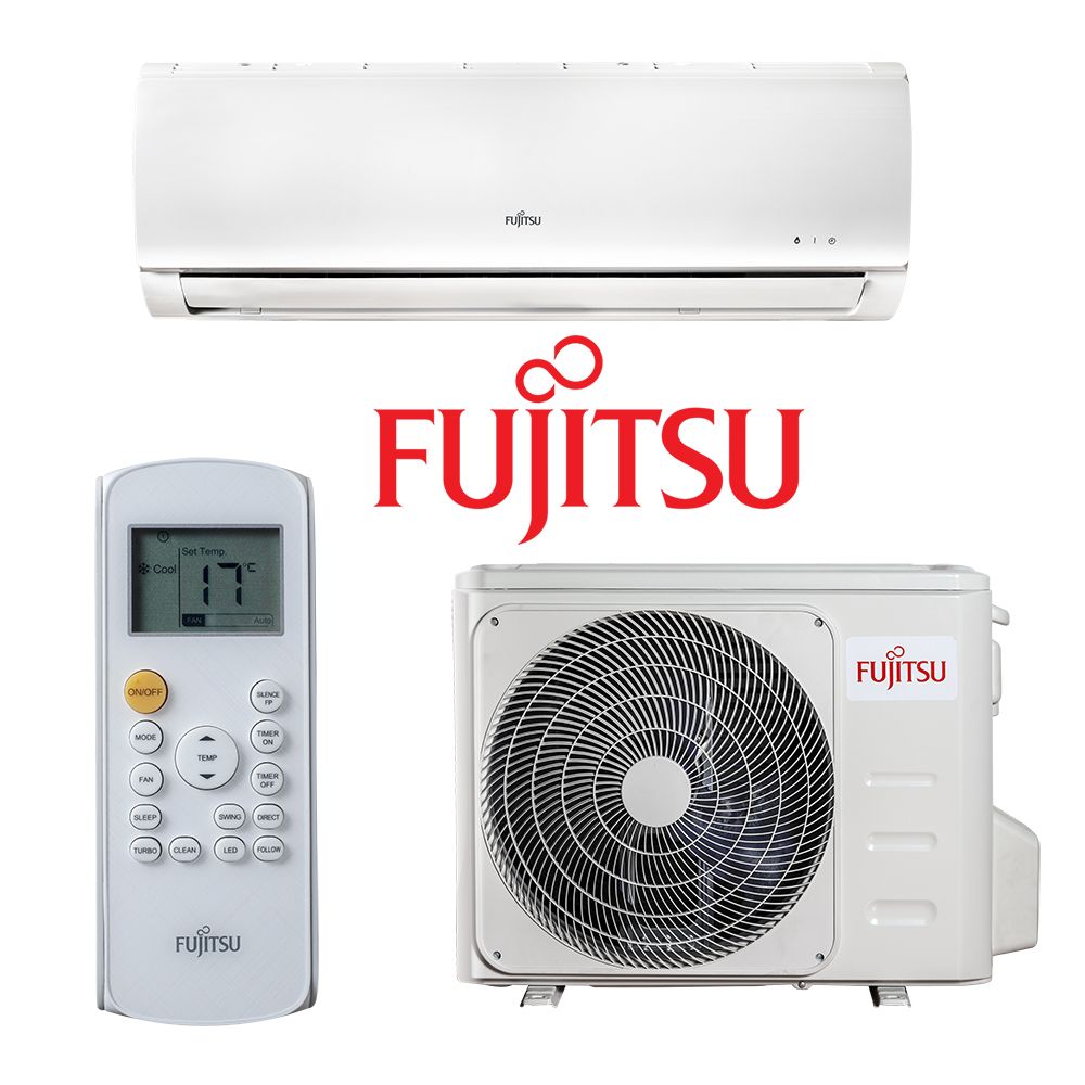Aparat de aer conditionat FUJITSU 9000 btu - ASYA09KLWA, Compresor Inverter, Freon Ecologic R32, Clasa A++, Garantie 5 ani, Model 2018