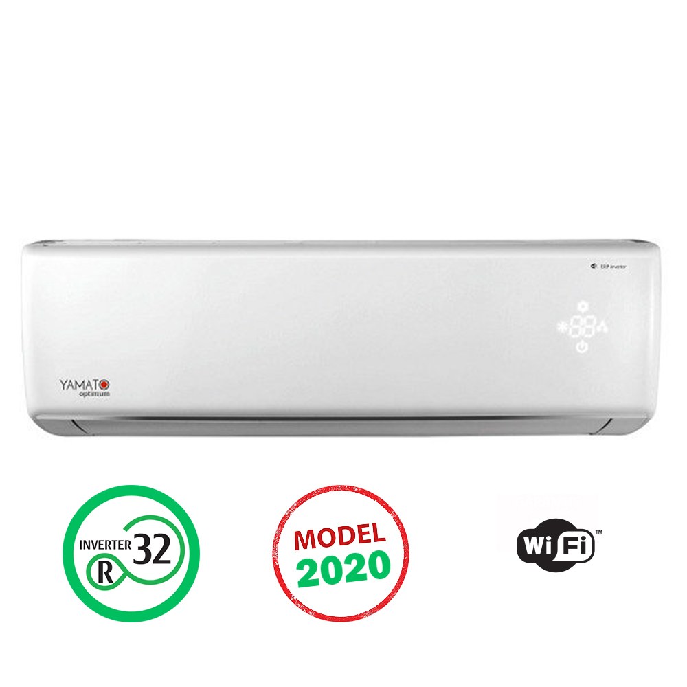Aparat de aer conditionat YAMATO Eco Inverter OPTIMUM 12000 btu - YW12IG6, Modul WiFi Integrat, Freon Ecologic R32, Clasa A++, Afisaj LED, Model 2020 Aparat de aer conditionat YAMATO Eco Inverter OPTIMUM 12000 btu - YW12IG6, Modul WiFi Integrat, Freon Ecologic R32, Clasa A++, Afisaj LED, Model 2020