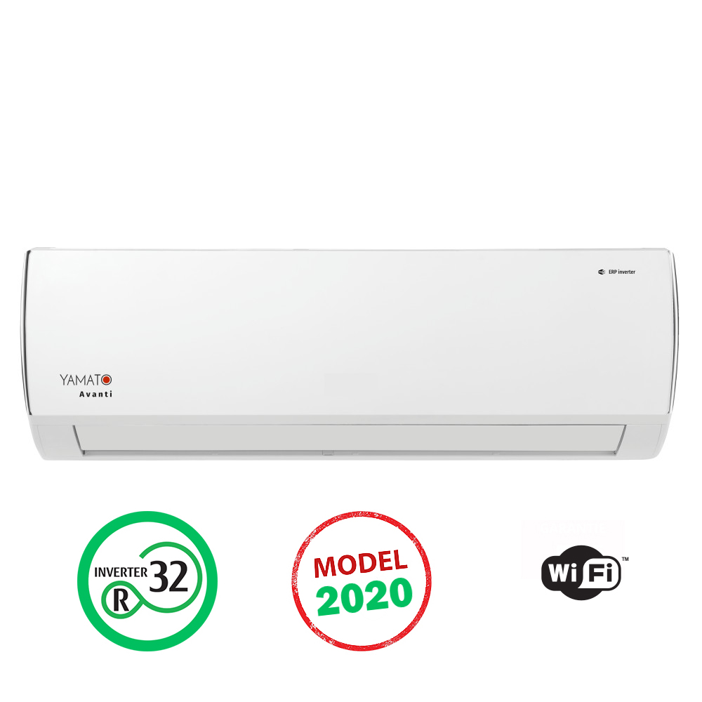 Aparat de aer conditionat YAMATO Avanti 24000 btu - YW24IG7, Wi-Fi Control Integrat, Filtru Carbon Activ, Freon Ecologic R32, Clasa A++, Afisaj LED, Model 2020 Aparat de aer conditionat YAMATO Avanti 24000 btu - YW24IG7, Wi-Fi Control Integrat, Filtru Carbon Activ, Freon Ecologic R32, Clasa A++, Afisaj LED, Model 2020