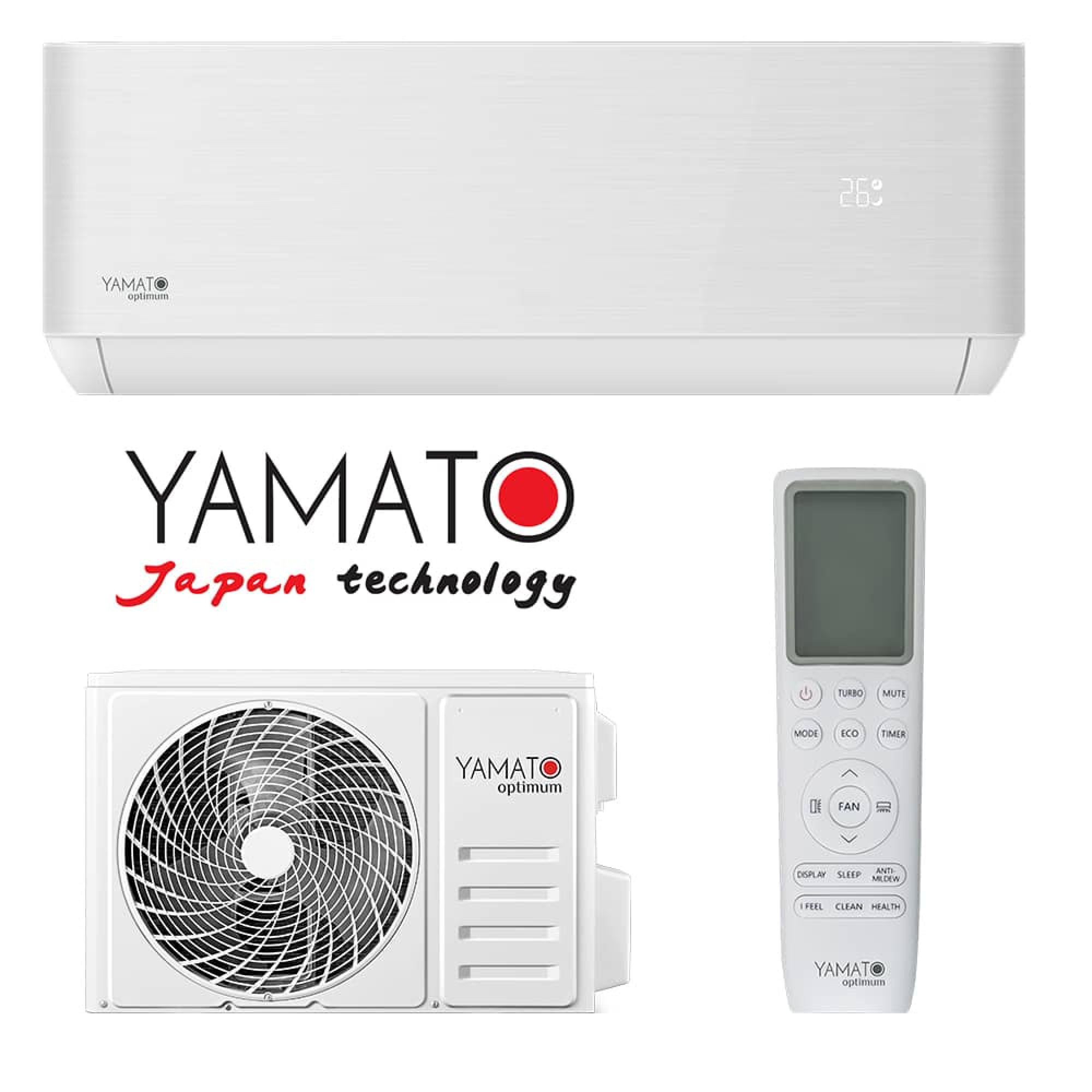 Aer Conditionat Habitat 12000 Btu Aparat de aer conditionat YAMATO Optimum 12000 btu - YW12T1, Modul Wi